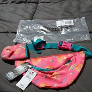 Tipsy Elves Natural Ice Fanny Pack W/attached Coozie